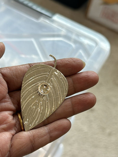Pure Silver Kumkum Leaf Big 5g